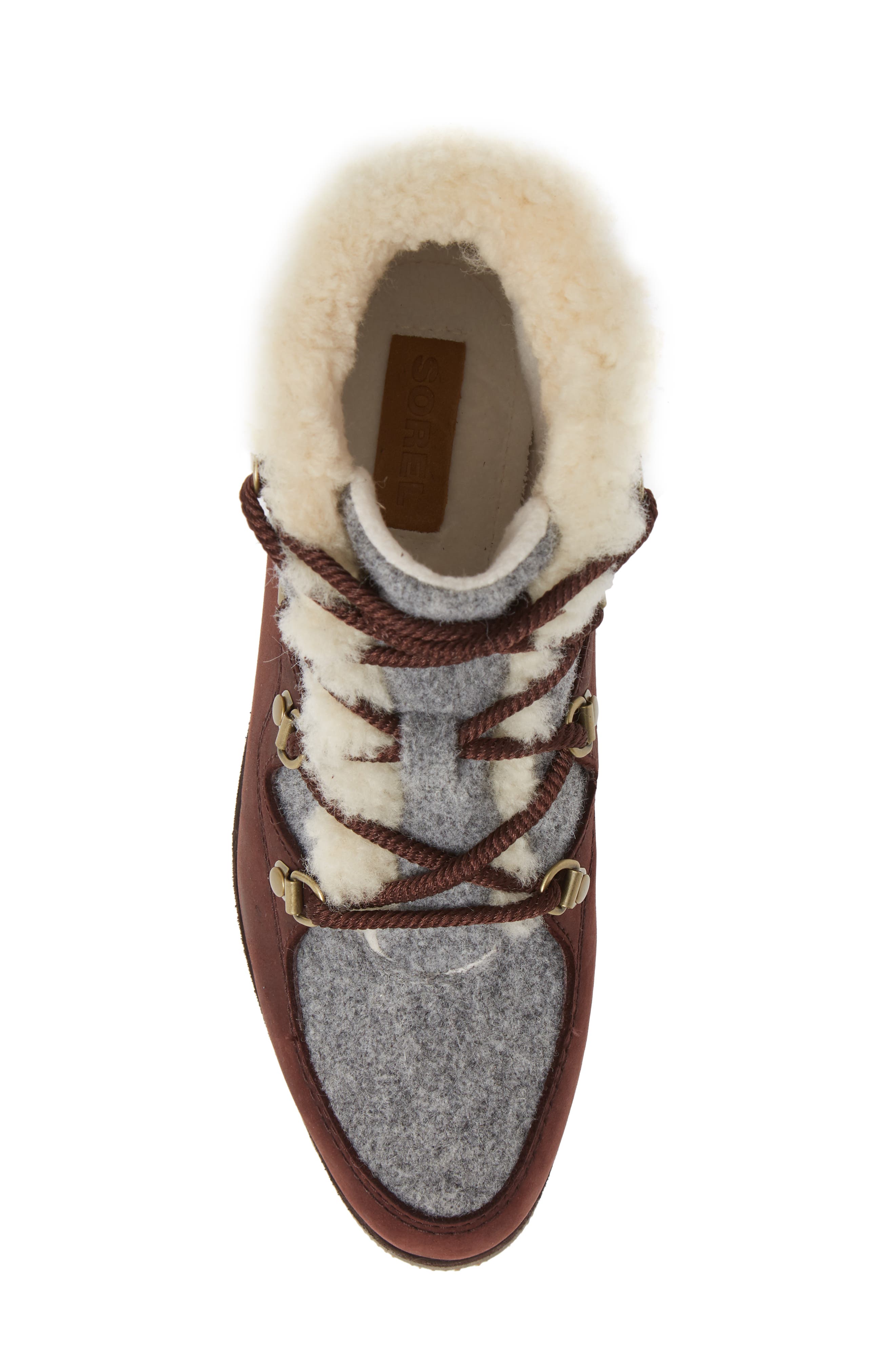 SOREL Sneakchic Alpine Holiday Waterproof Bootie, Alternate, color, 