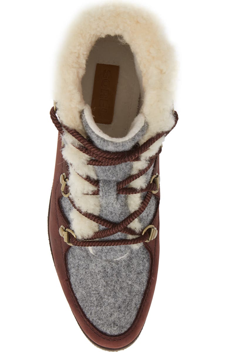 SOREL Sneakchic Alpine Holiday Waterproof Bootie, Alternate, color,