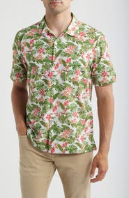 Tommy Bahama Bahama Coast Wild Grove IslandZone® Short Sleeve Button-Up Shirt