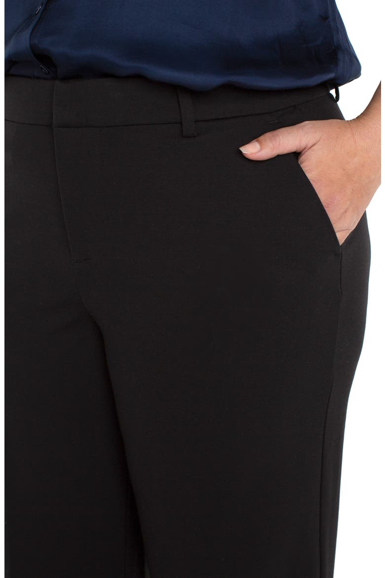 Kelsey Wide Leg Knit Pants, Alternate, color, BLACK
