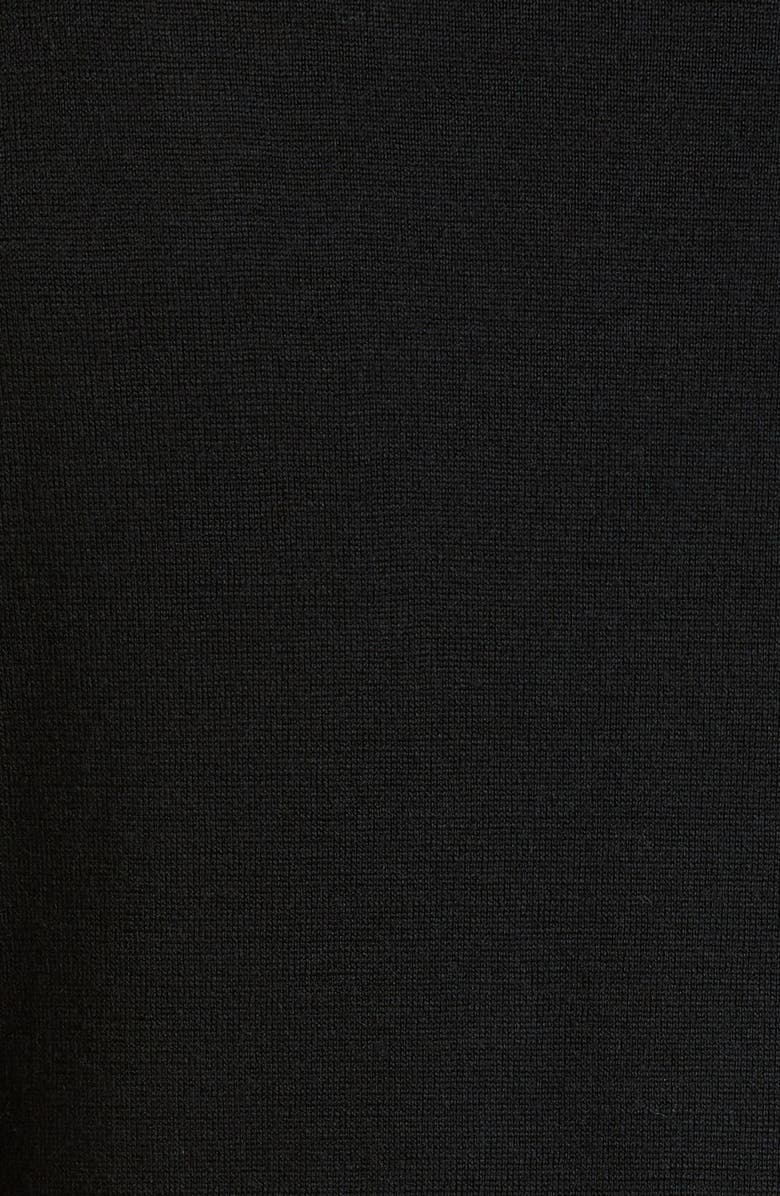 John Smedley Richard Turtleneck Merino Wool Sweater, Alternate, color, Black