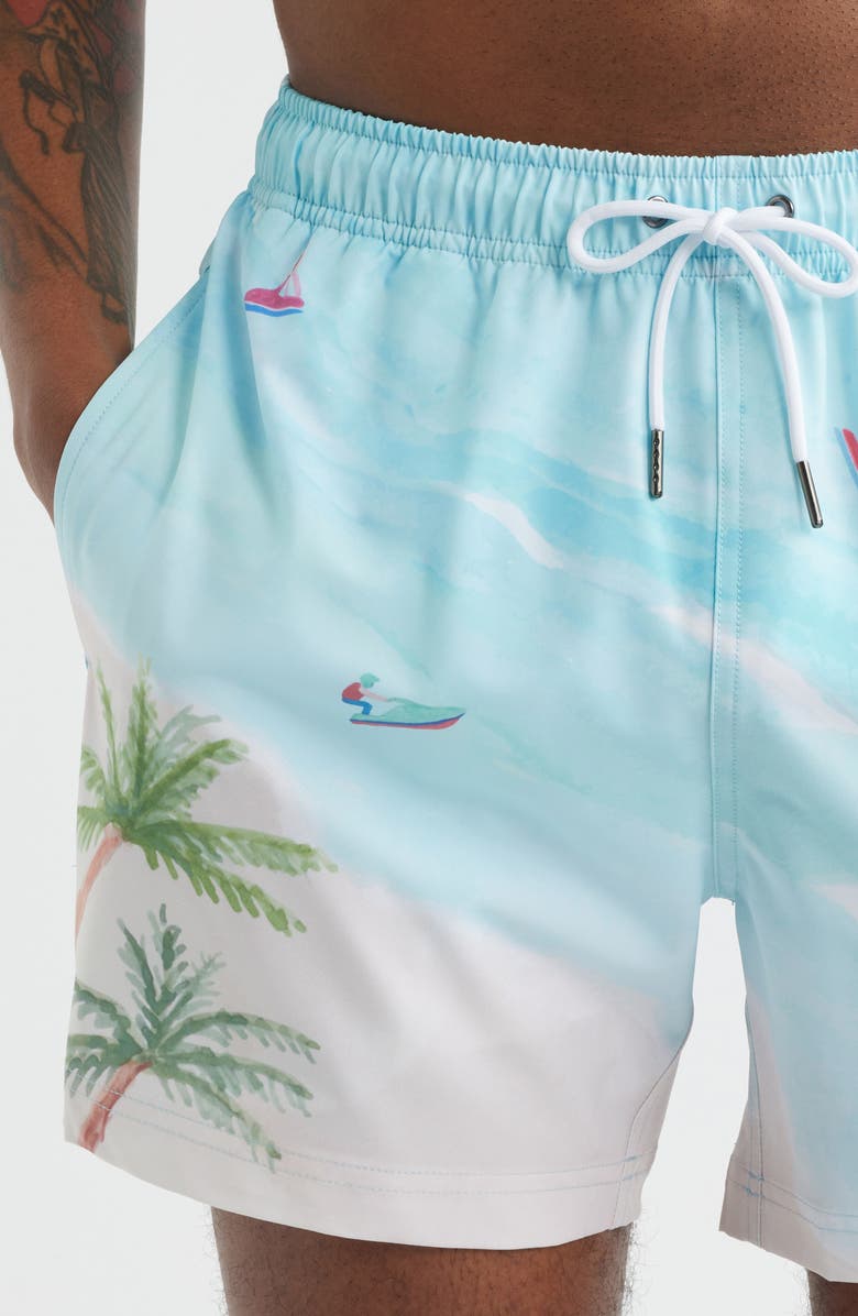 MAVRANS Jet Ski Island Swim Trunks, Alternate, color, Blue