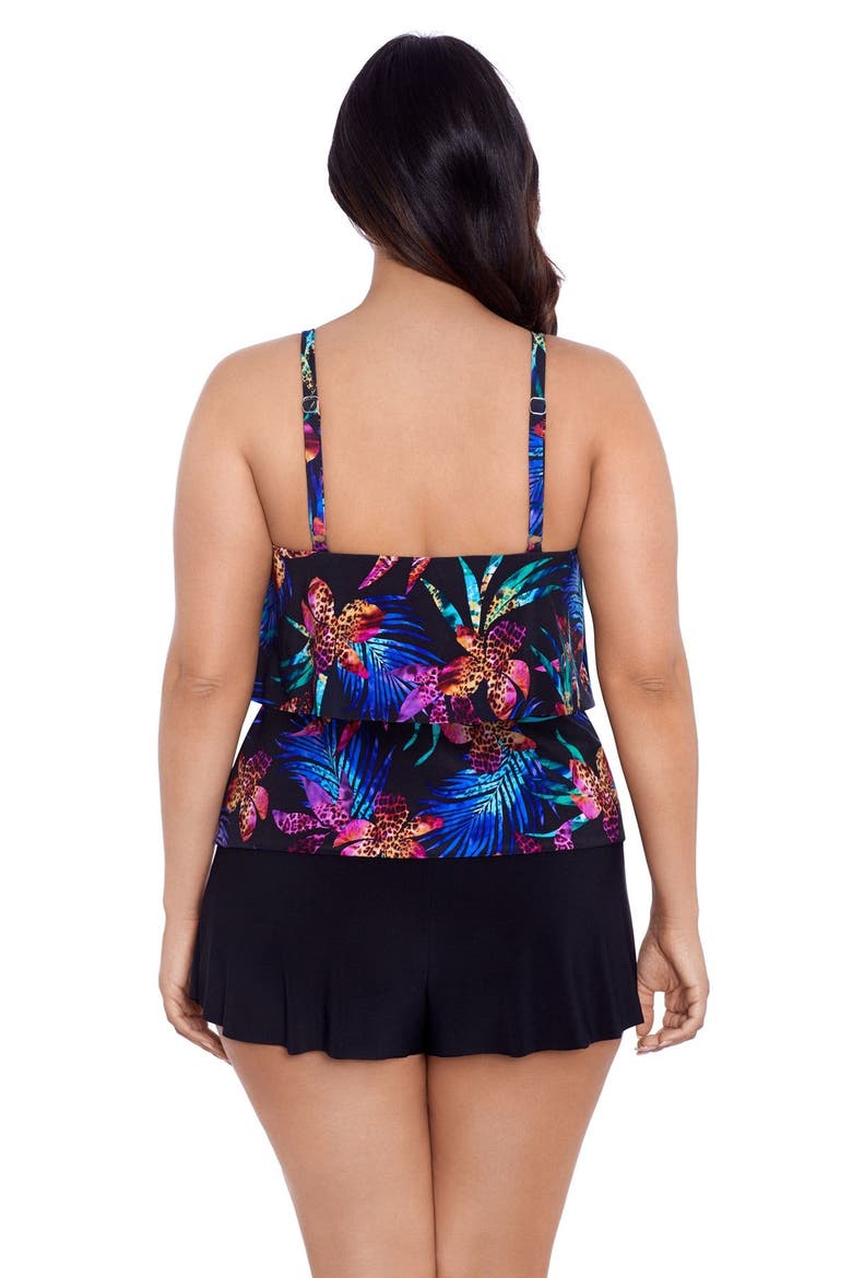 Roxy Swim Romper, Alternate, color, Leopard Lily