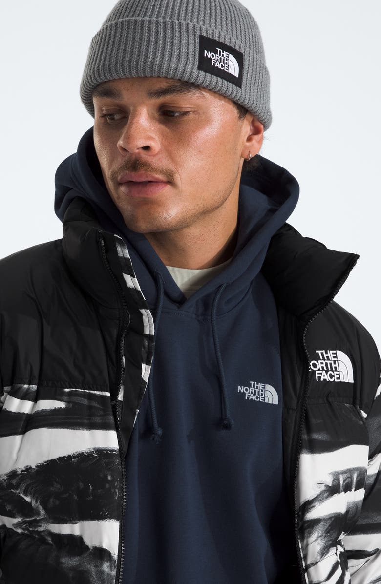 The North Face Evolution Embroidered Oversize Hoodie, Alternate, color, Summit Navy