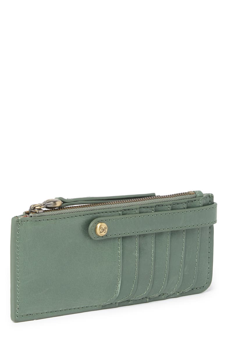 Range Leather Card Wallet, Alternate, color, BOTTLE GREEN