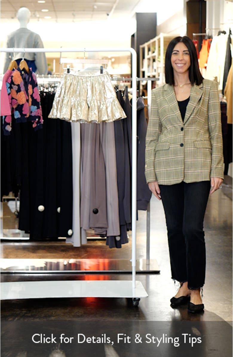 Kids' Metallic Tiered Skirt, sales video thumbnail