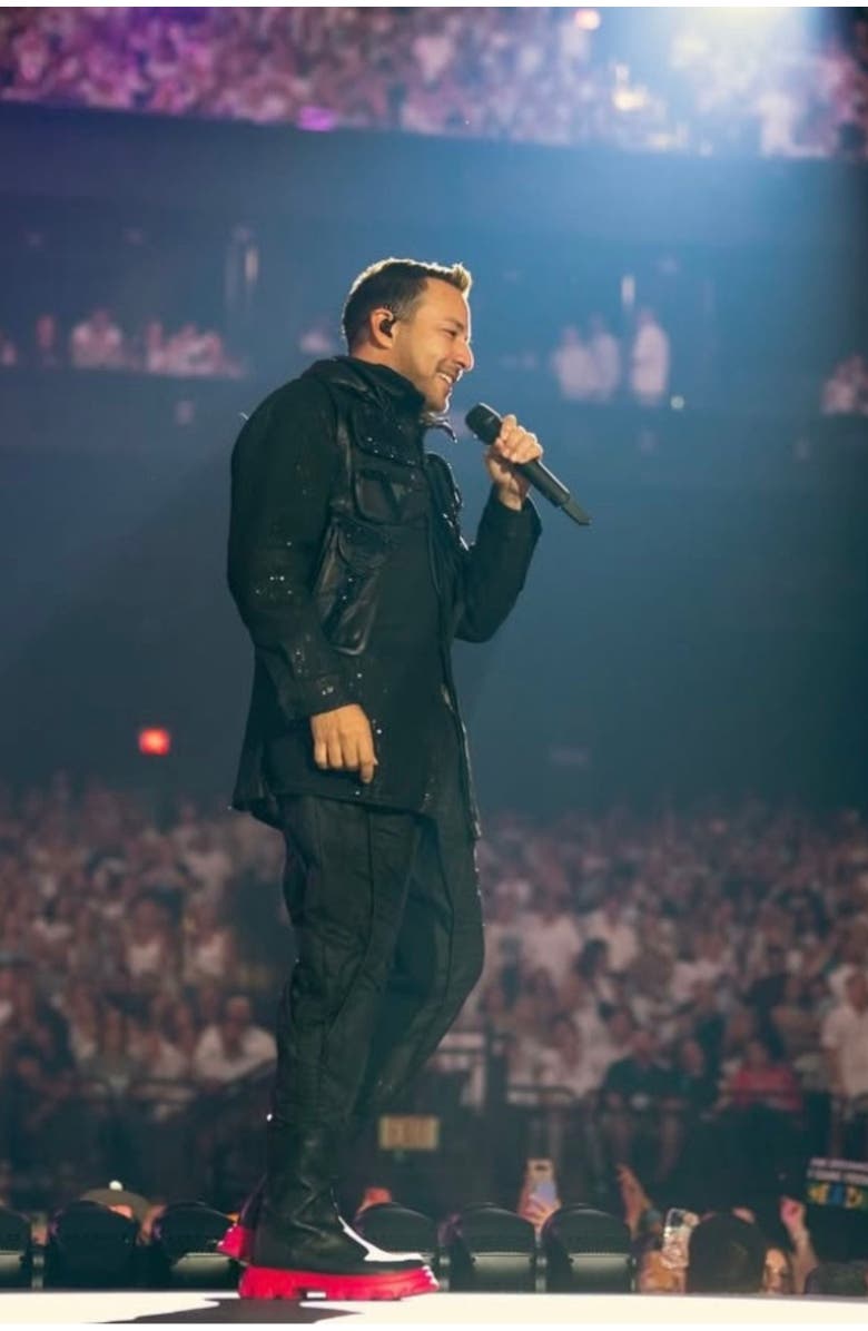 URBNKICKS Men
s Leather Double Zipper Boots BSB, Alternate, color, Black