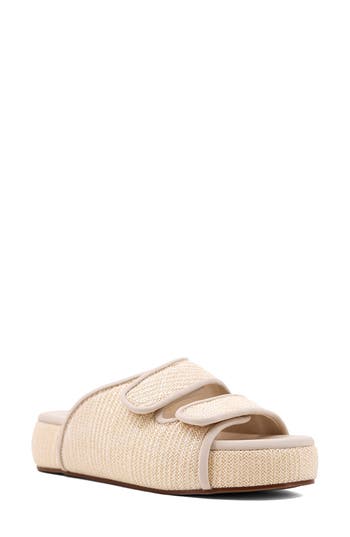 Shushop Lililan Slide Sandal In Brown