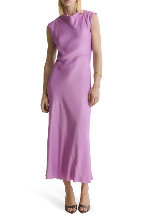 Satin Midi Dress