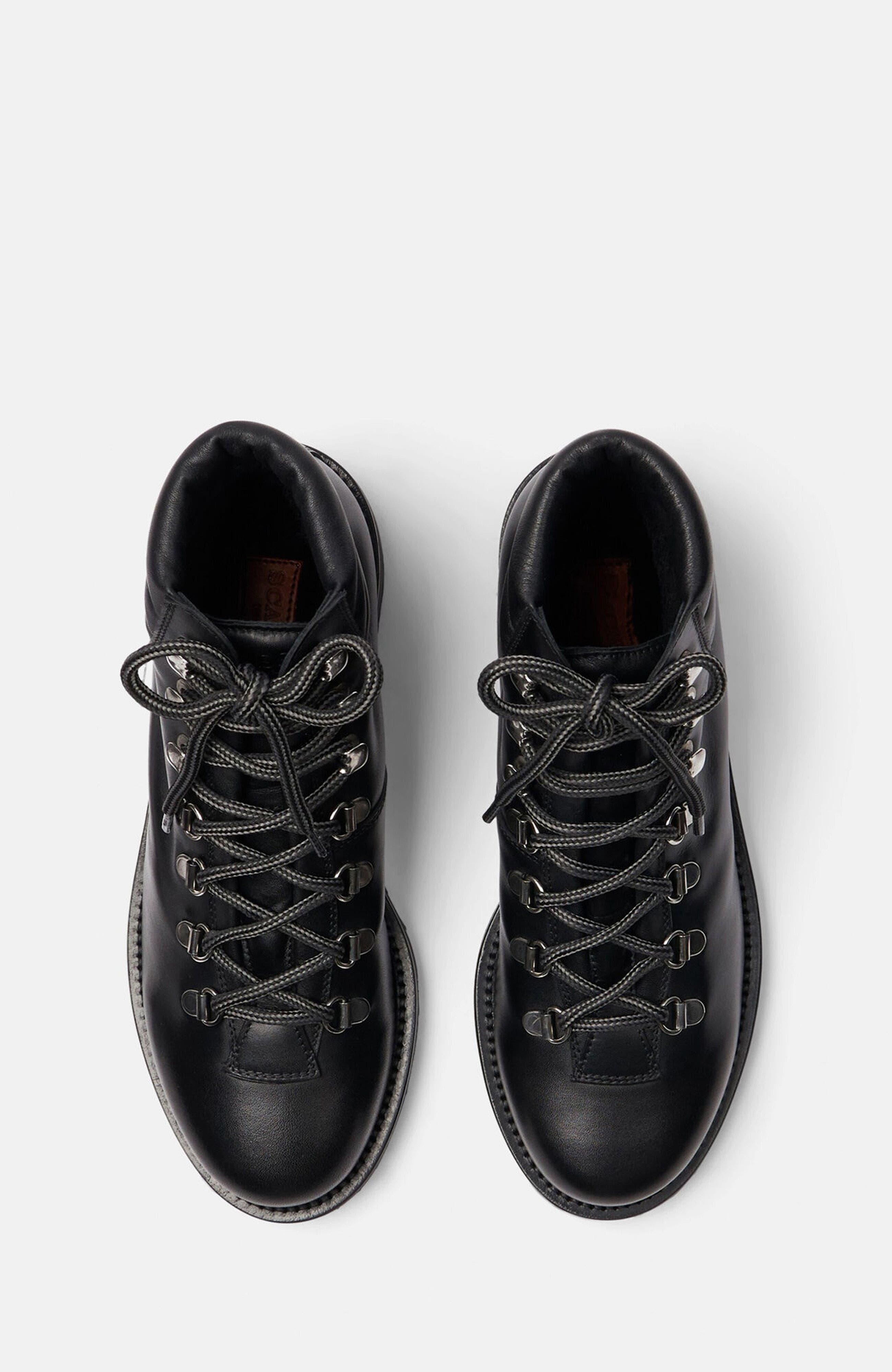 SCAROSSO Catherine Boots, Alternate, color, Black - Calf