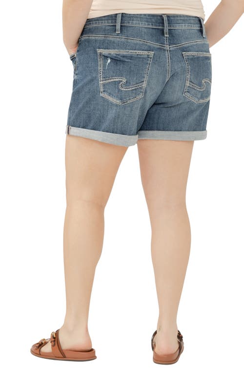 SILVER JEANS CO. SILVER JEANS CO. DENIM BOYFRIEND SHORTS