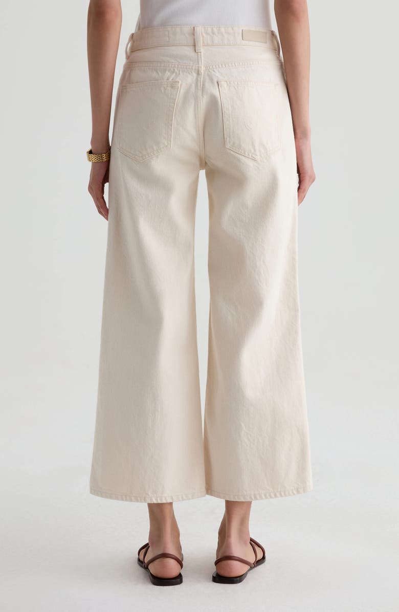 AG Saige Mid Rise Ankle Wide Leg Jeans, Alternate, color, Fresh Air
