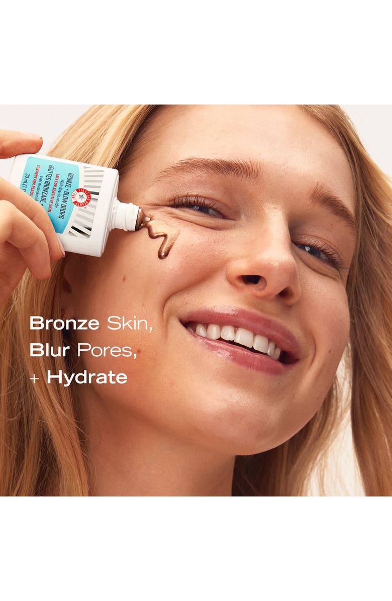 First Aid Beauty Bronze + Glow Drops with Niacinamide, Alternate, color,