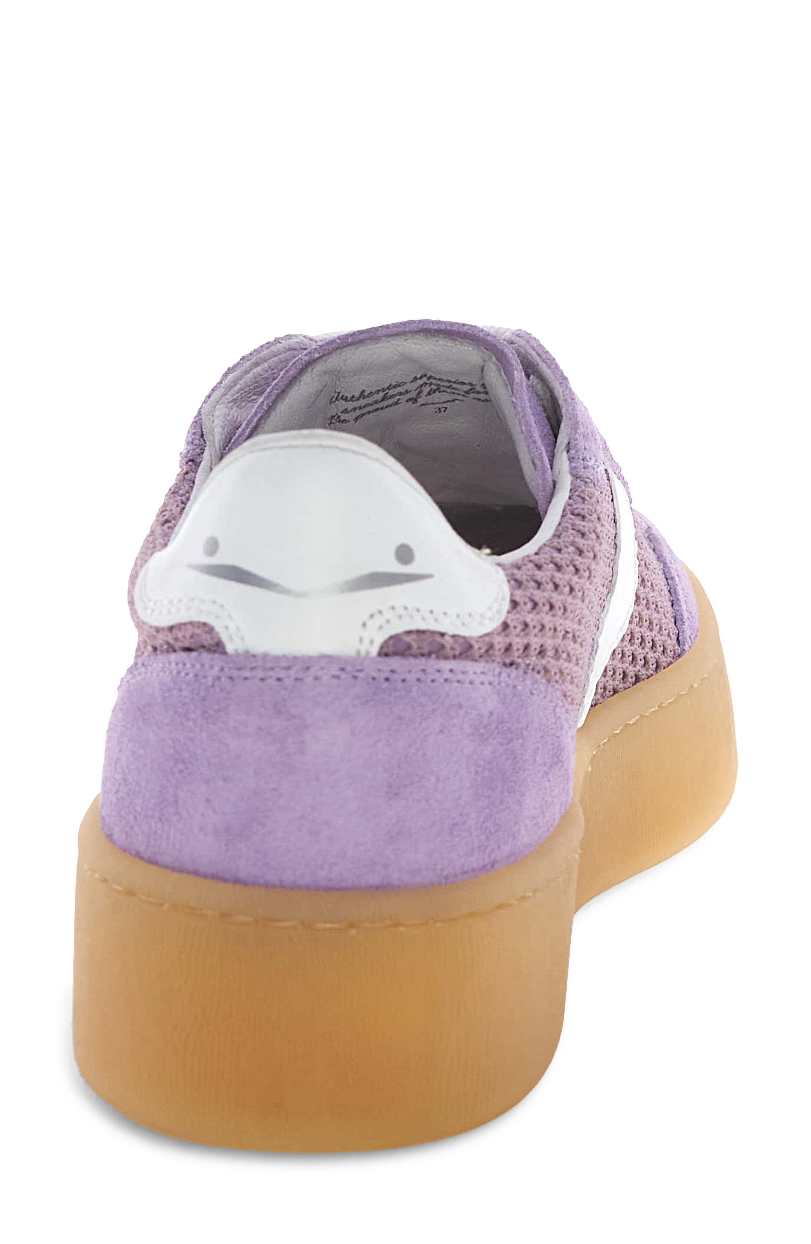 Voile Blanche Mind Perforated Mesh Platform Sneaker, Alternate, color, Lavanda