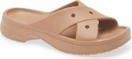 CROCS Cross Strap Slide Sandal