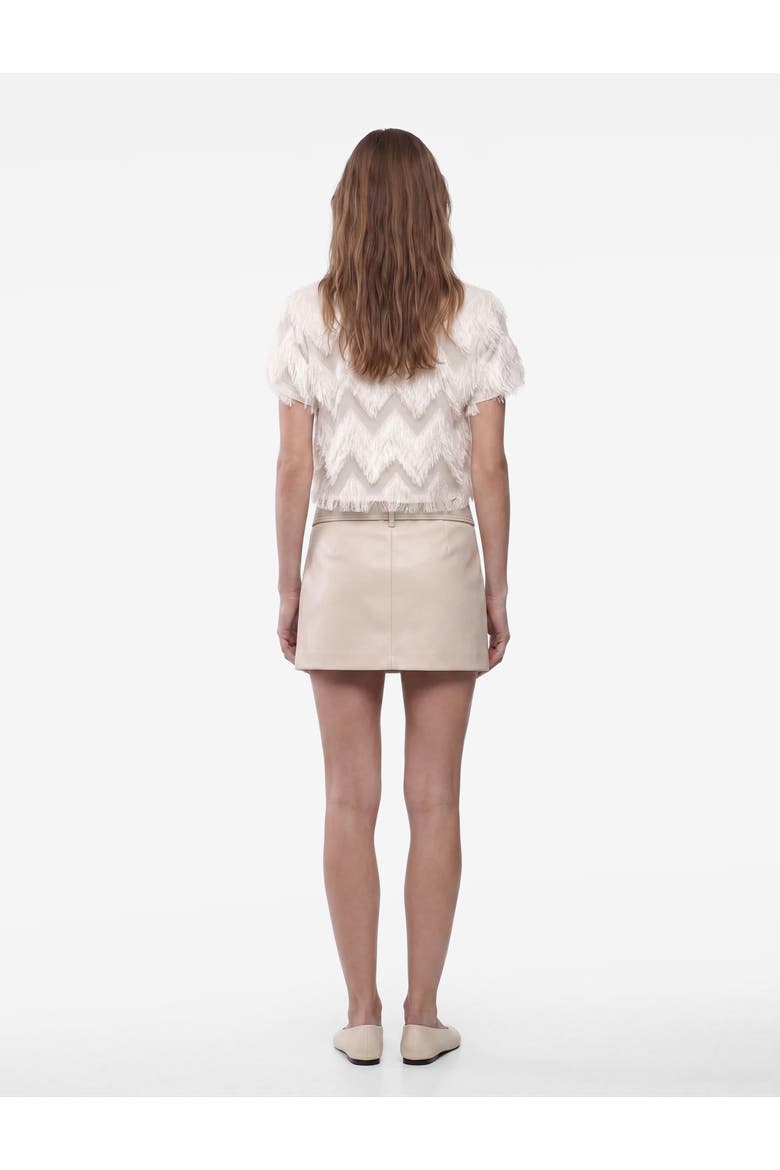 Crop Blouse, Alternate, color, ECRU