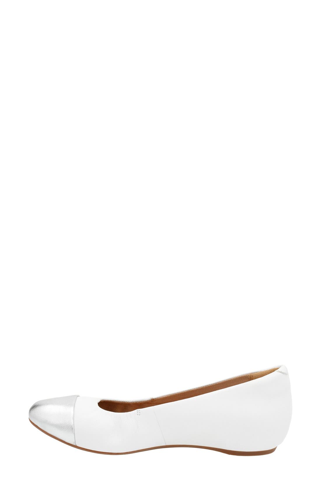 Clarks<sup>®</sup> 'Alitay Susan' Cap Toe Flat, Alternate, color, 
