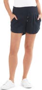 Ripe Maternity Indi Shirred Maternity Linen Short With Smocked Waist