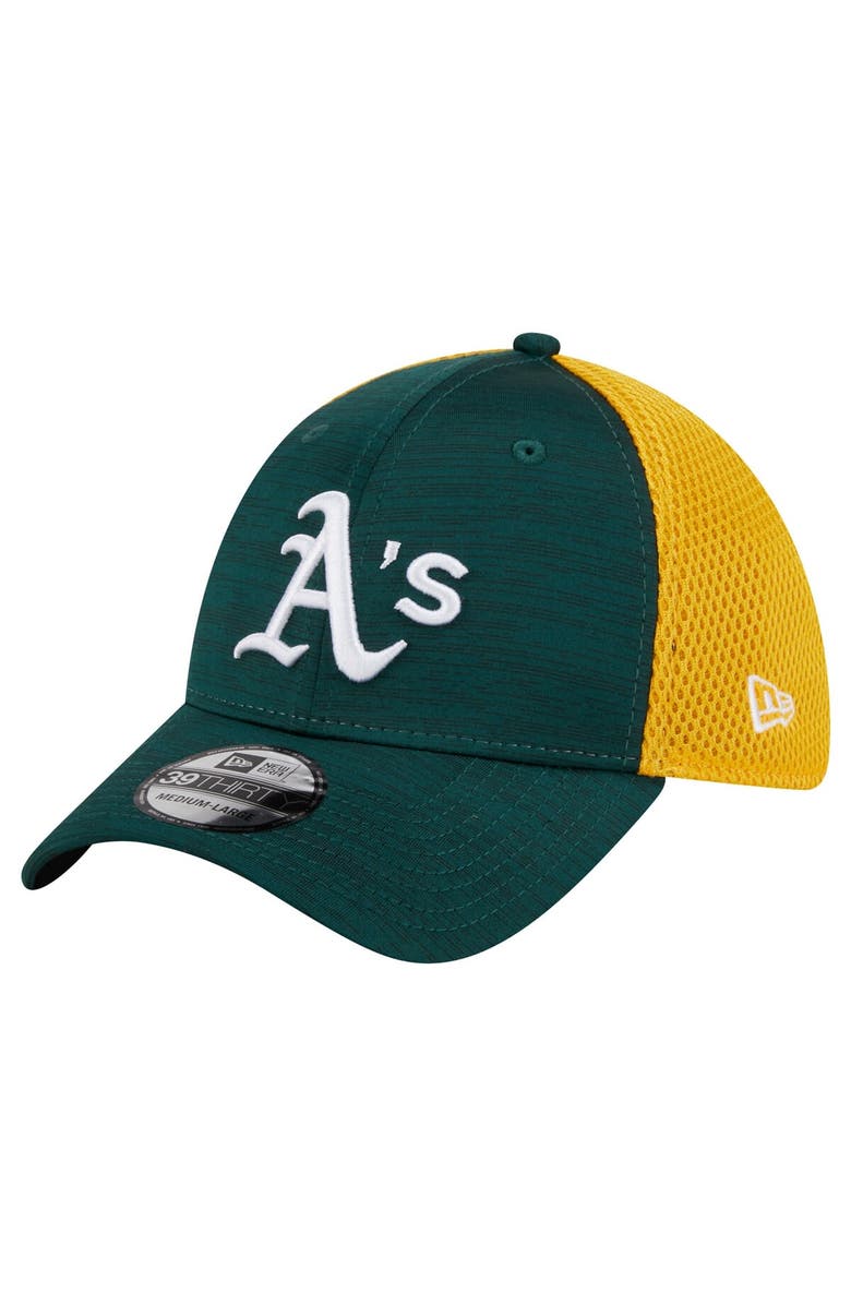 New Era Men's New Era Green Oakland Athletics Neo 39THIRTY Flex Hat, Main, color, Green