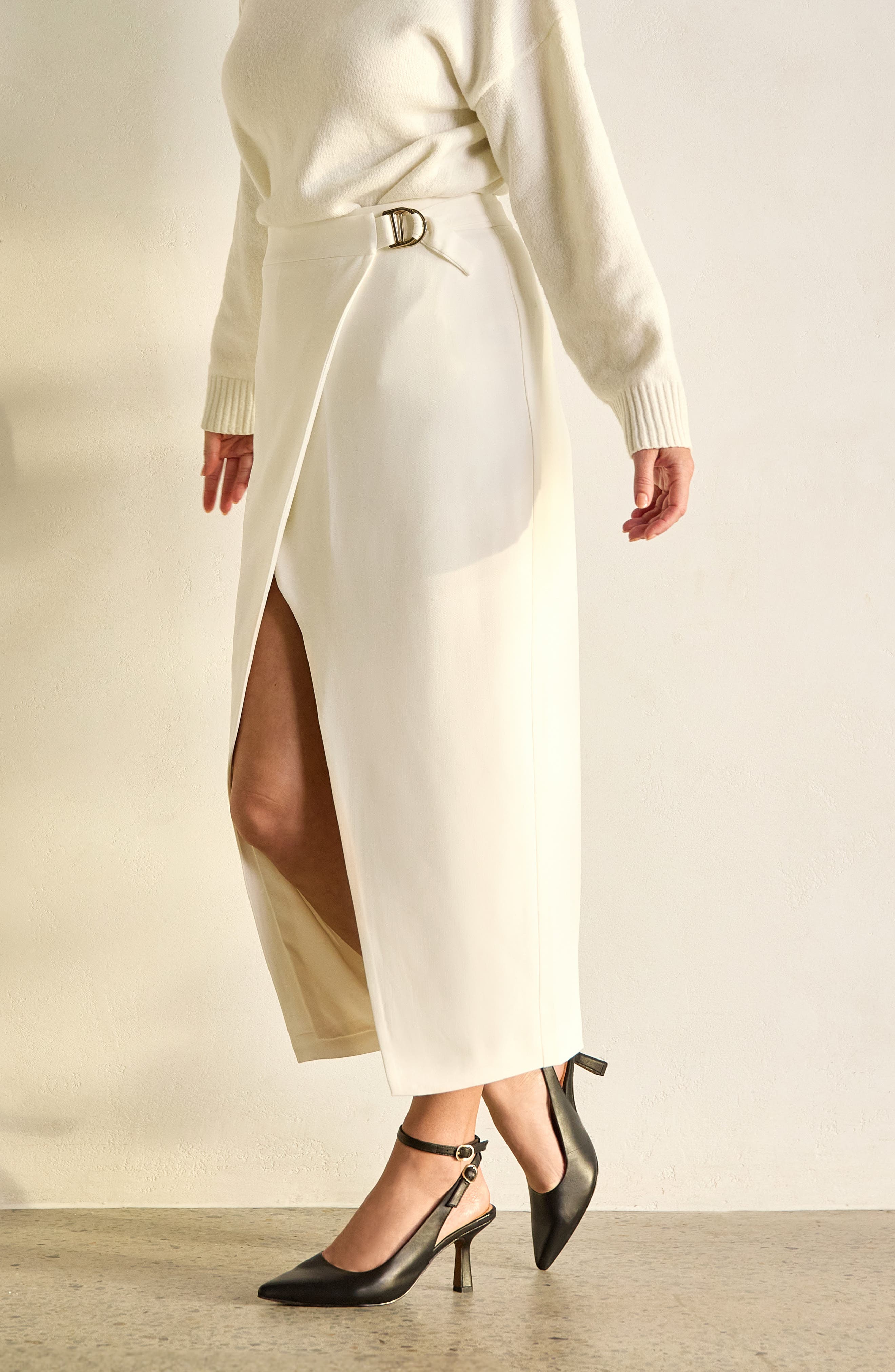 FRANKIE4 Gigi Slingback Pointed Toe Pump, Alternate, color, Black