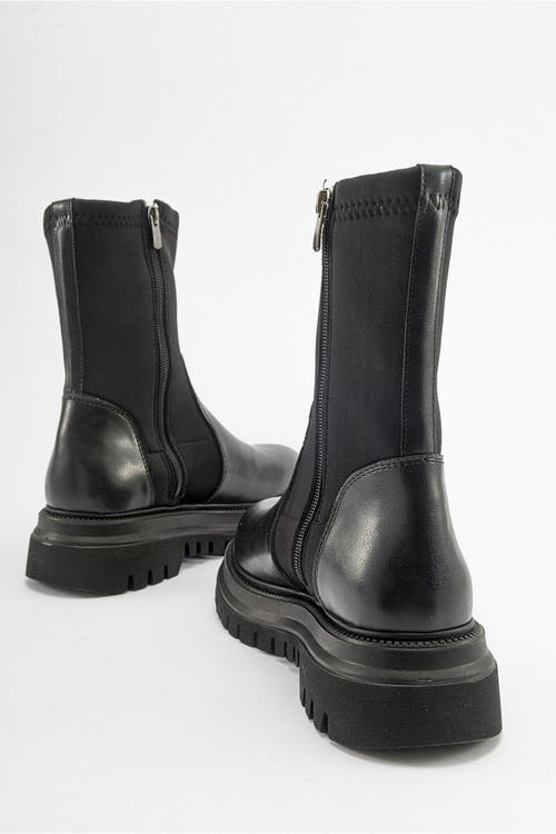 Prologue Shoes Alias Zip Boot In Black