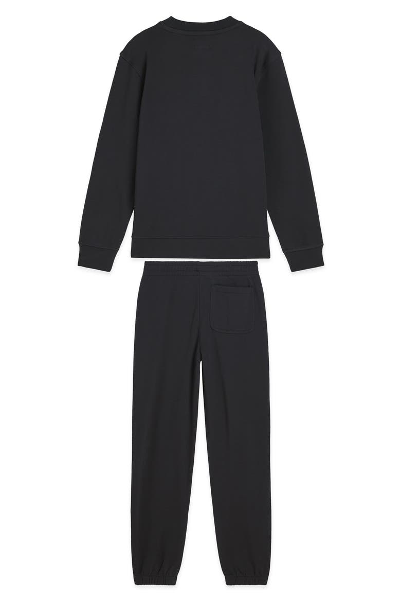 Kids' Graphic Sweatshirt & Joggers Set, Alternate, color, ANTHRACITE