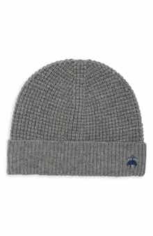 Waffle Knit Cuffed Beanie
