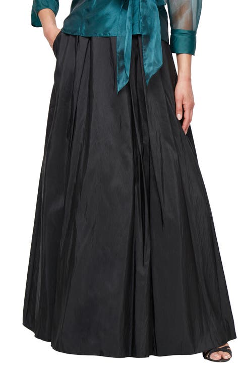 A-Line Taffeta Skirt