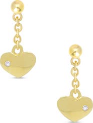 Lily Nily Kids' Heart Drop Earrings