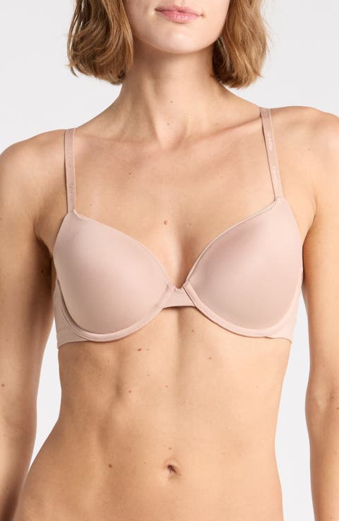 Convertible Strap Lightly Lined Demi Bra