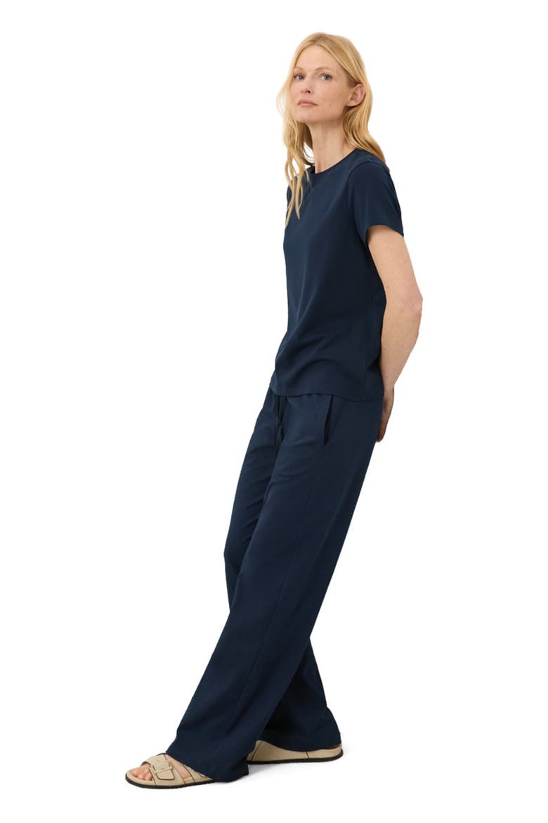 Cool Stretch Lounge Pant Made With Organic Cotton, Alternate, color, Navy