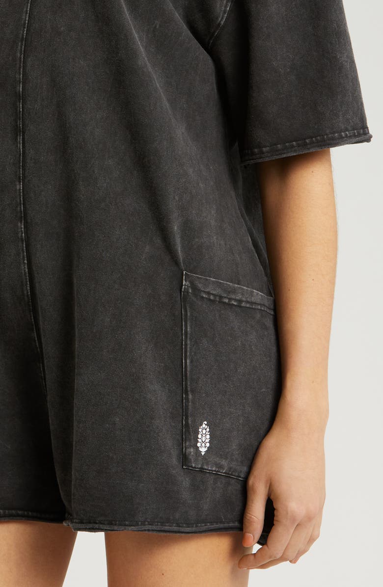 FP Movement by Free People FP Movement Hot Shot T-Shirt Romper, Alternate, color, 