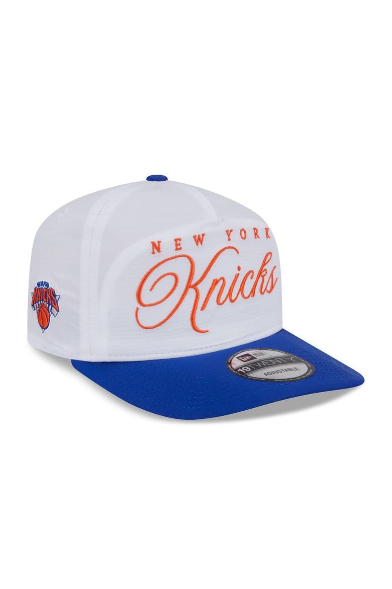 New Era Men's New Era White/Blue New York Knicks 2025 NBA Draft On