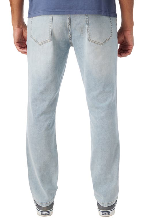 Fair Harbor Driftwood Straight Leg Jeans In Light Wash