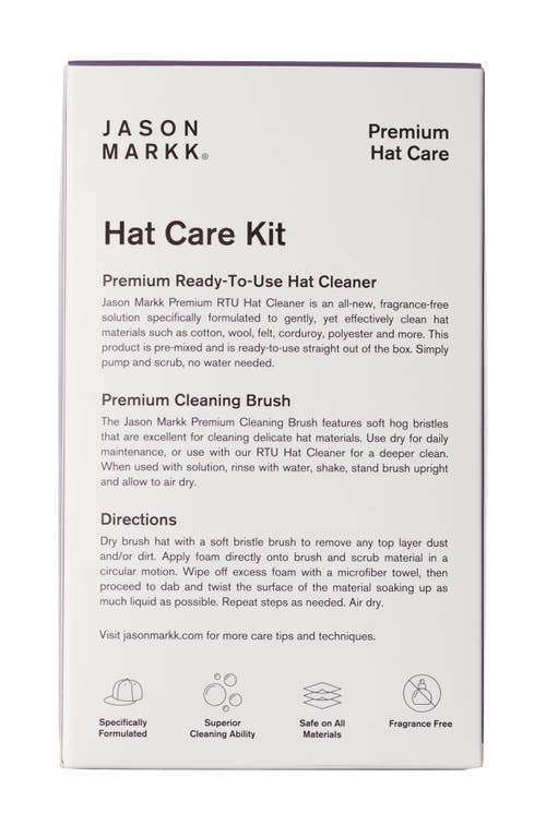 Jason Markk Hat Care 2-piece Cleaning Kit