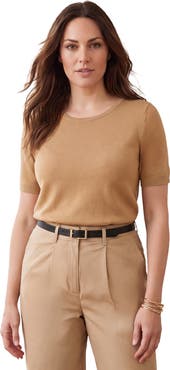 Jessica London Fine Gauge Button-Front Cardigan