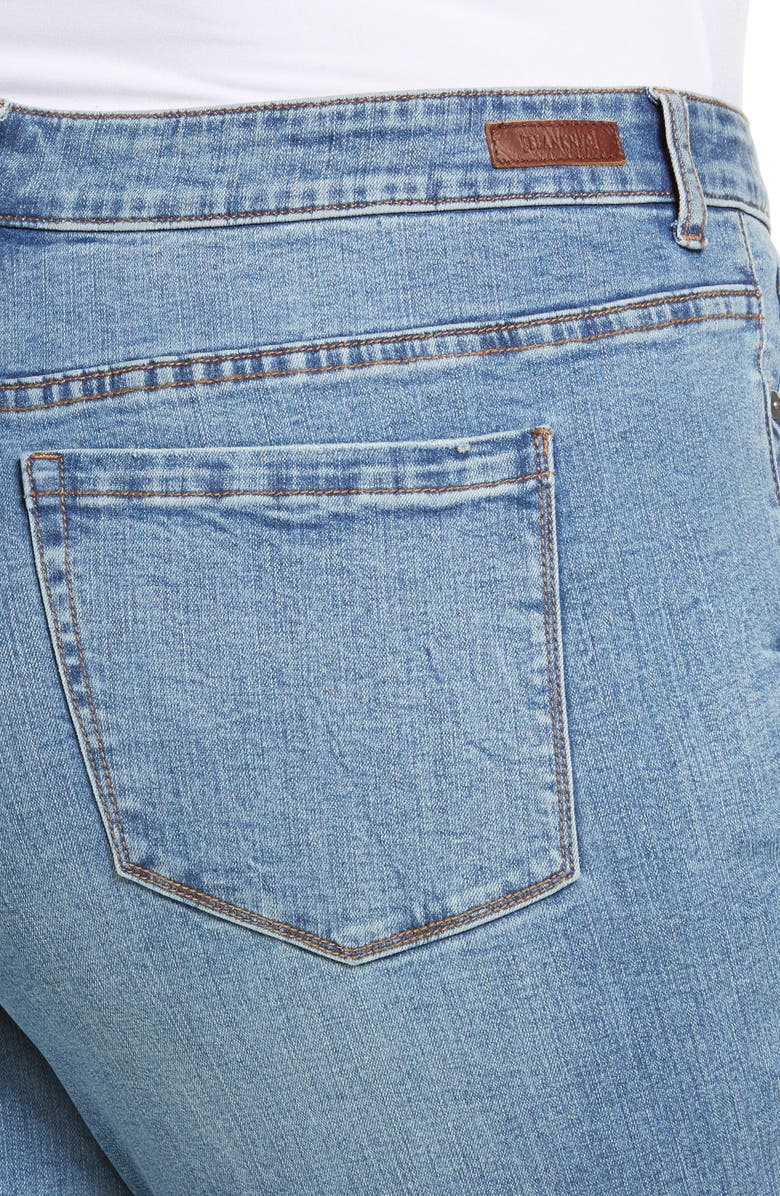 BLANKNYC Madison Distressed Straight Leg Ankle Jeans, Alternate, color, 