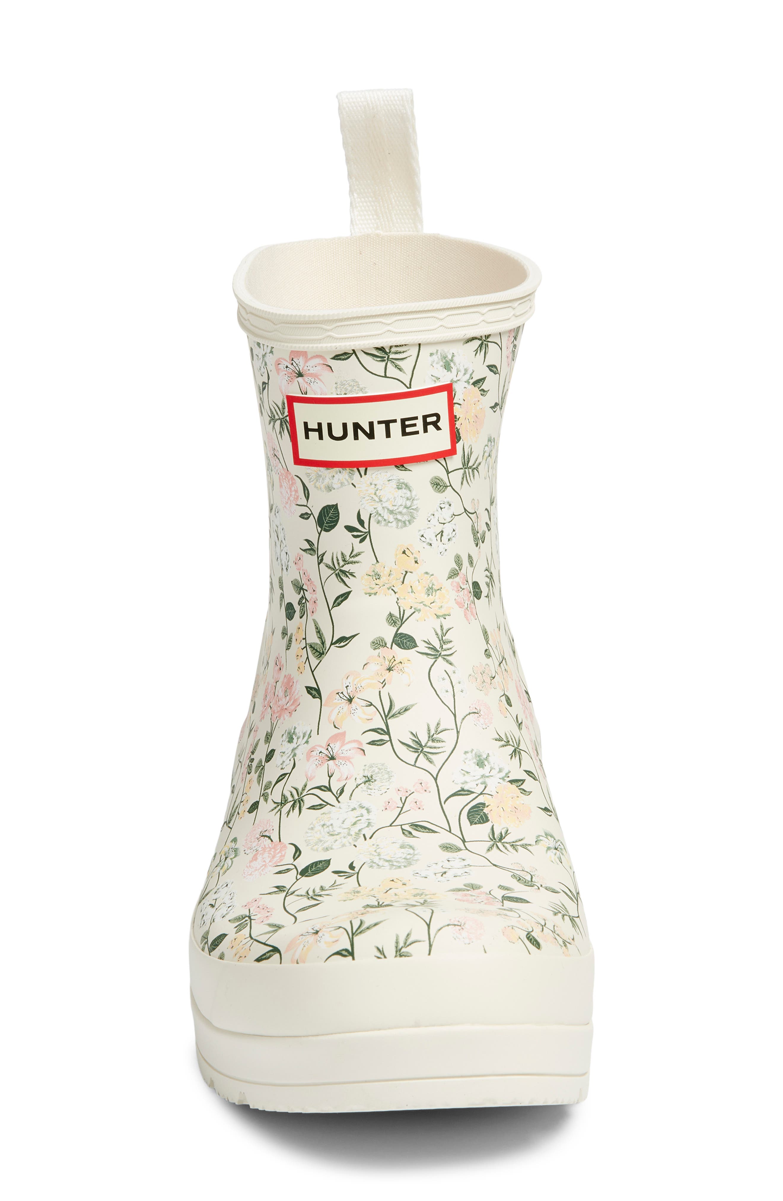 Hunter Original Play Waterproof Boot, Alternate, color, Cloud Dancer Multi