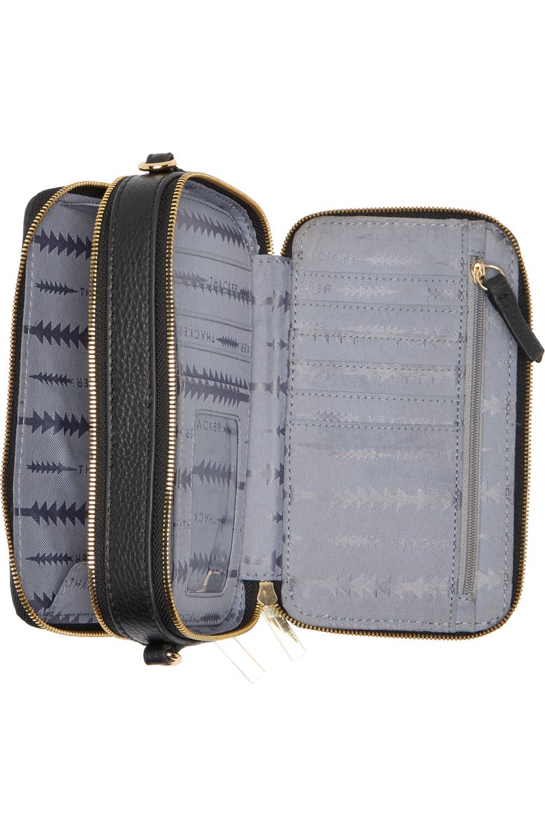 Thacker Ronnie Pebbled Leather Crossbody Bag, Alternate, color,