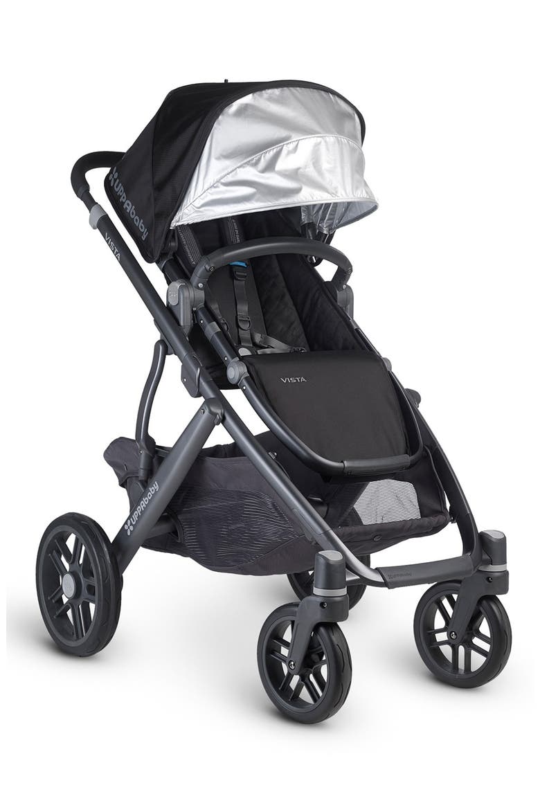 VISTA - Carbon Frame Convertible Stroller, Alternate, color, JAKE BLACK/ CARBON