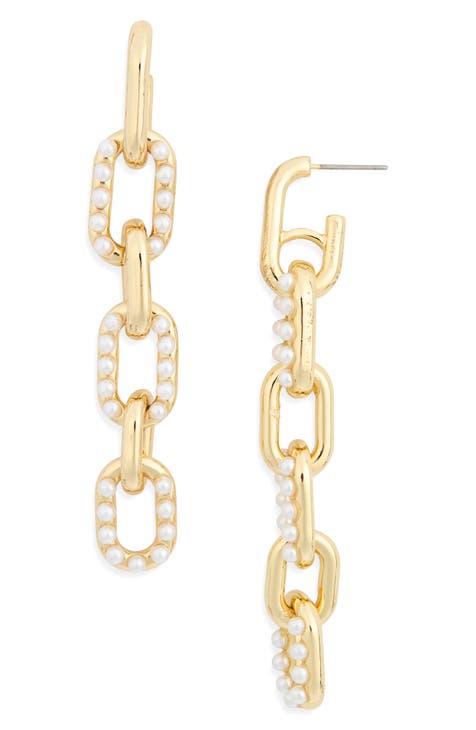 Chain Link Drop Earrings