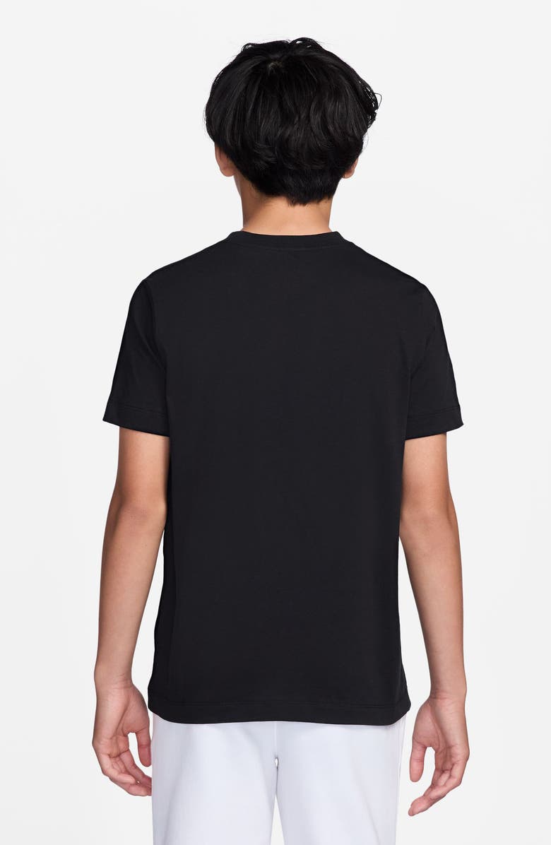 Nike Kids
 Sportswear Sole Food Cotton Graphic T-Shirt, Alternate, color, Black