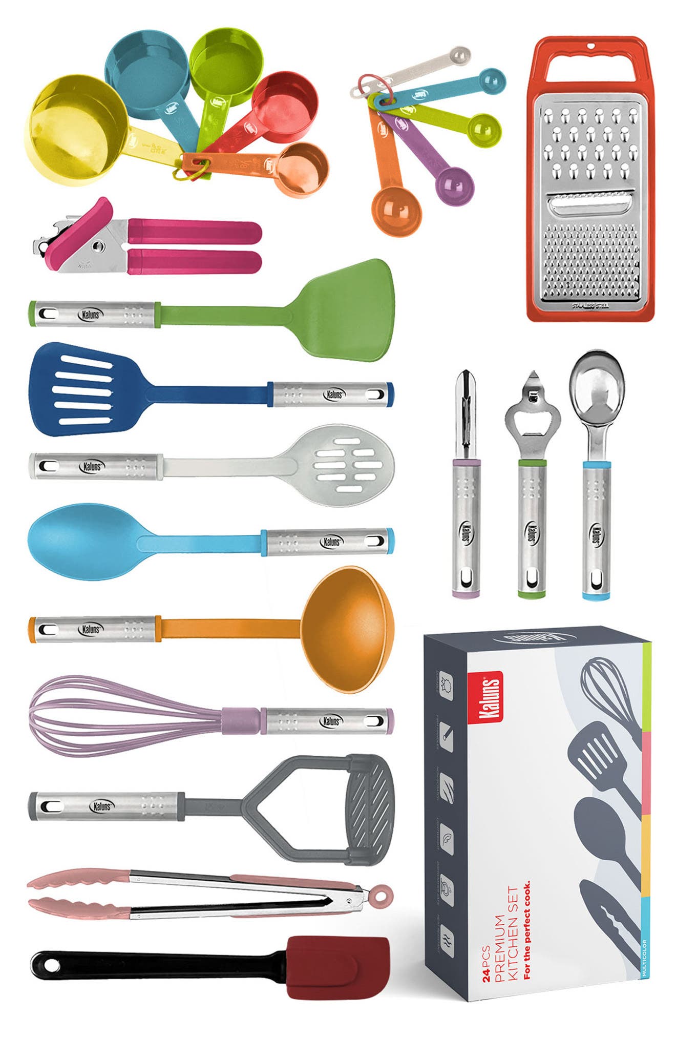 KALUNS Kitchen Utensil 24-Piece Set