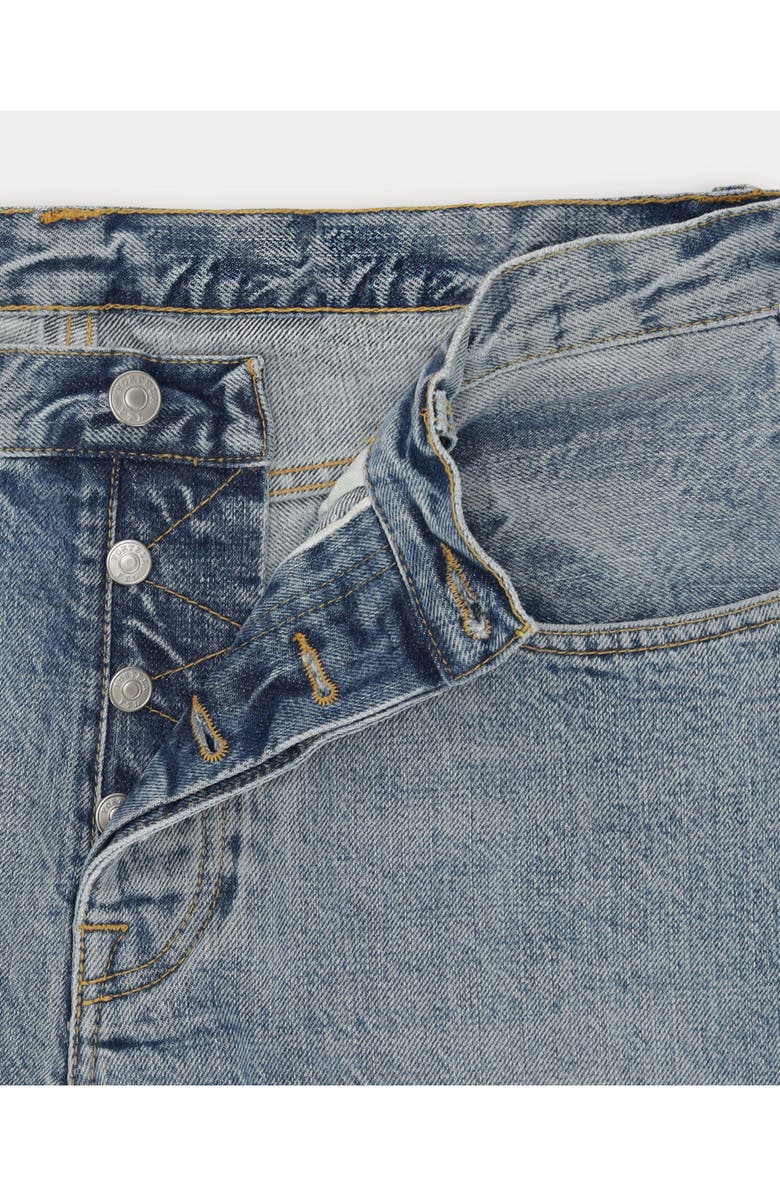 Fortela 965 John Japan Selvedge 5 Pocket Regular Fit Denim Pants, Alternate, color, Light Bleach Wash