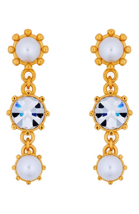 Crystal Drop Earrings