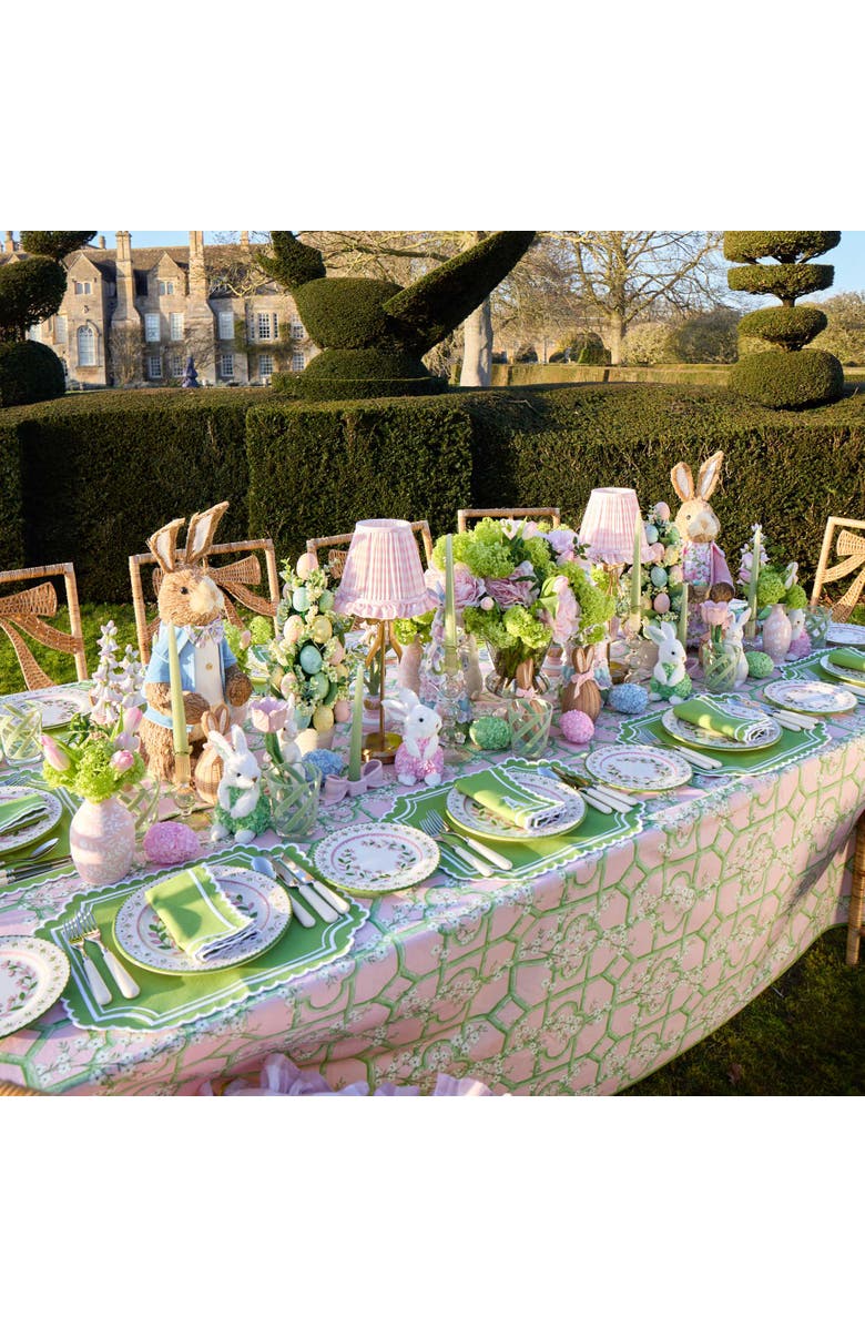 Mrs. Alice Green & Pink Josephine Garland Starter Plate, Alternate, color, 