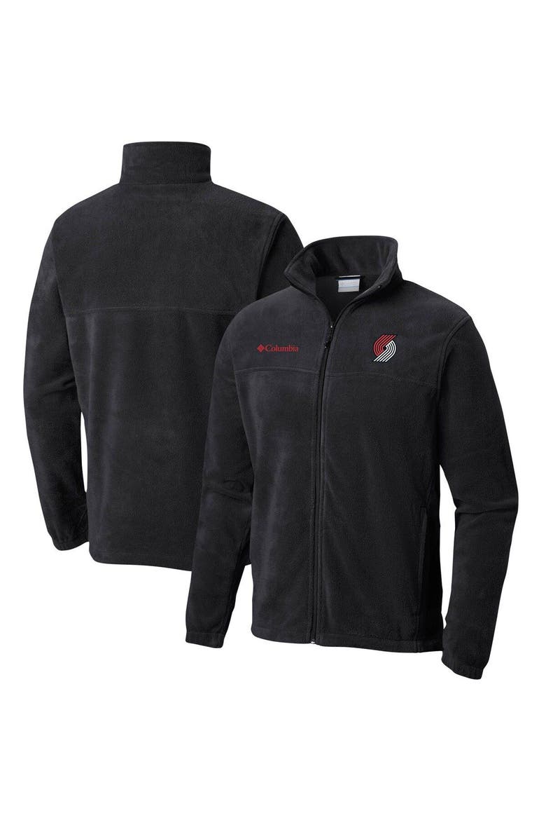 Men's Columbia Black Portland Trail Blazers Steens Mountain 2.0 Full-Zip Jacket, Main, color, Black
