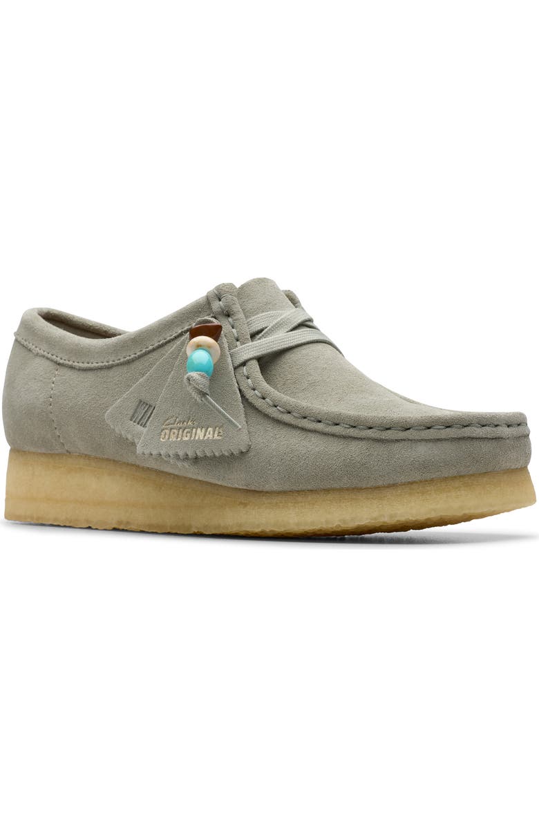 Clarks<sup>®</sup> Originals Wallabee Chukka Boot, Main, color, Sage Suede