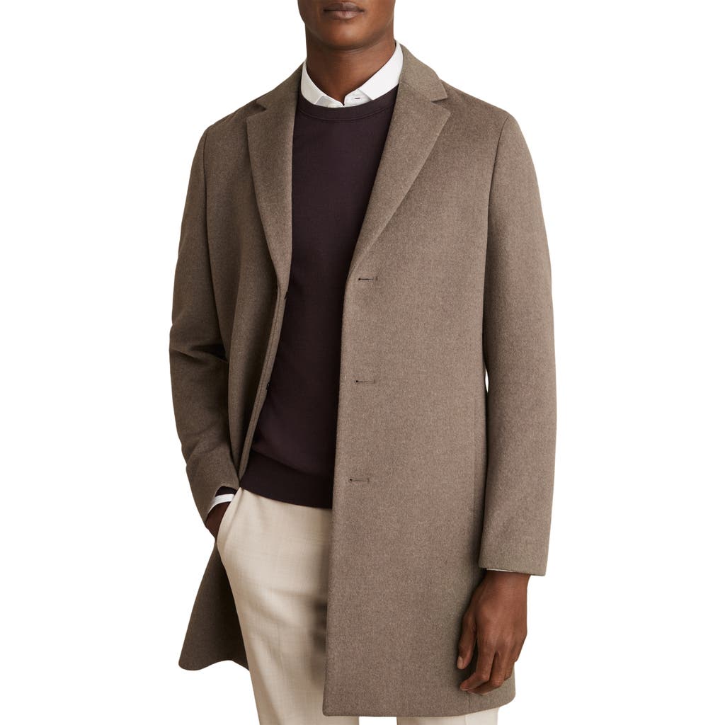 Reiss Gable Wool Blend Overcoat