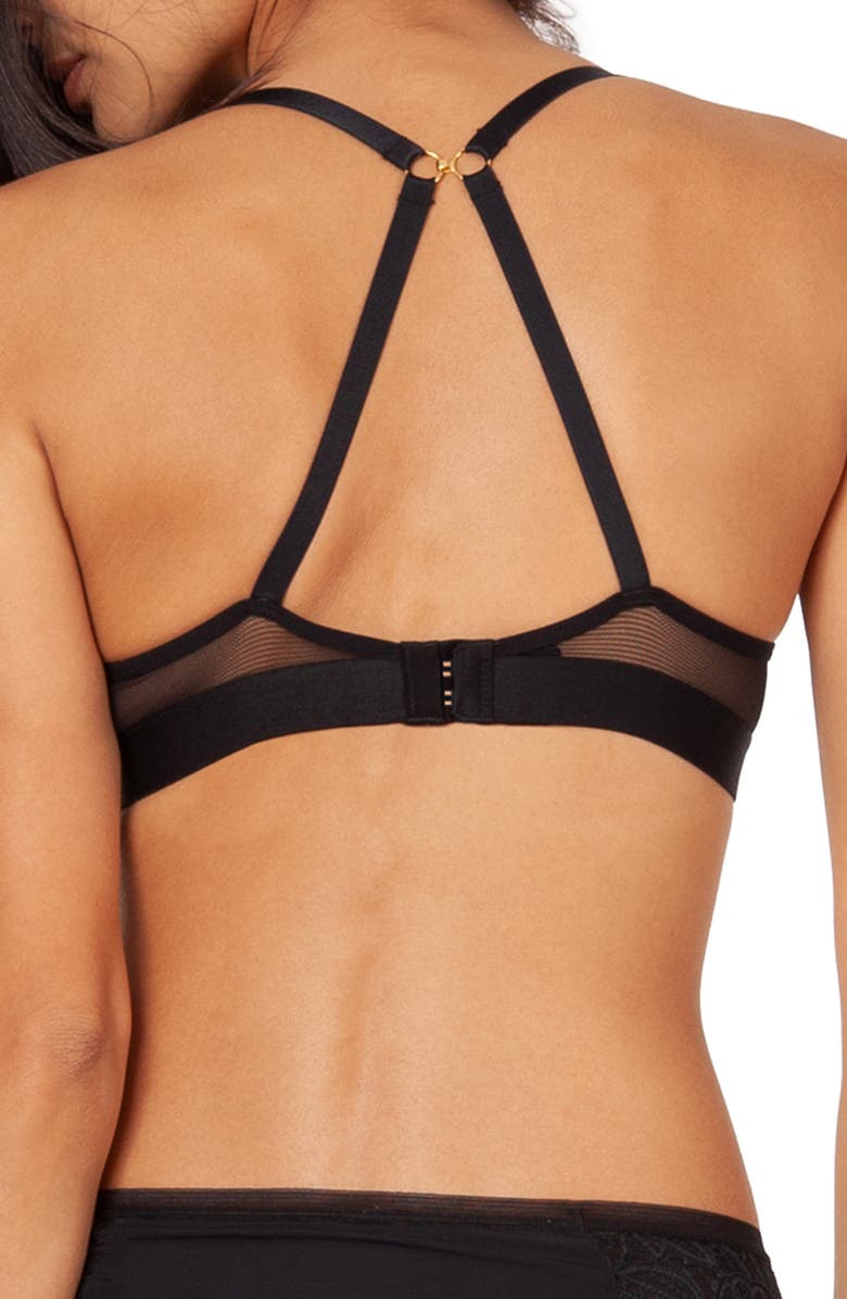 LIVELY The Lace No-Wire Push-Up Bra, Alternate, color, 